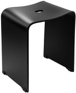 Ridder TRENDY bathroom stool 40 × 48 × 27,5 cm, mat black, A211110 - Bathroom Seat