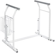 Ridder A0110101 HANDICAP mobile toilet grab bars, white - Handrail