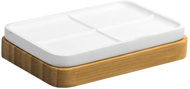 Ridder Amara Mýdlenka, bambus/polyresin, bílá 2244301 - Soap Dish