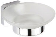 Sapho Insia Mýdlenka, kov/sklo, stříbrná is002 - Soap Dish
