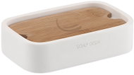 Gedy Ninfea Mýdlenka, bambus/polyresin, bílá 131102 - Soap Dish