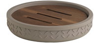 Gedy Thea Mýdlenka, bambus/polyresin, šedá th1183 - Soap Dish