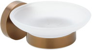 Sapho X-round Mýdlenka, kov/sklo, měď xr803pg - Soap Dish