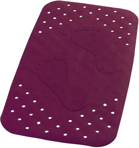 Ridder Platfus Anti-slip bath mat 38 × 72 cm, purple - Bath Mat - Main image