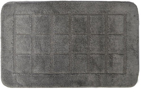 Ridder Delhi Bathroom mat 50 × 80 cm with anti-slip 100% polyester, 1712300 - Bath Mat - Main image
