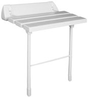 Ridder HANDICAP sklopné sedátko do sprchového koutu s podpěrou, bílá, A0020301 - Sedátko do sprchy