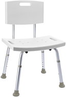 Ridder HANDICAP chair with backrest, height adjustable, white, A00602101 - Showe Seat