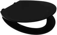 Ridder Memphis toilet seat, softclose, black matt - Toilet Seat