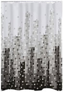 Ridder Skyline, 47367, textile - grey decor, 180 × 200 cm - Shower Curtain