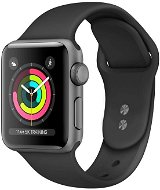 Refurbished Apple Watch Series 5 40mm Space Gray Aluminium with Black Sports Strap - Smart Watch