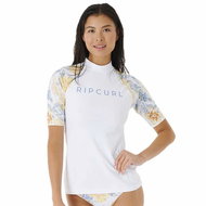 RIP CURL Dámské lycrové triko Summer krátký rukáv, XL - Lycra Clothing