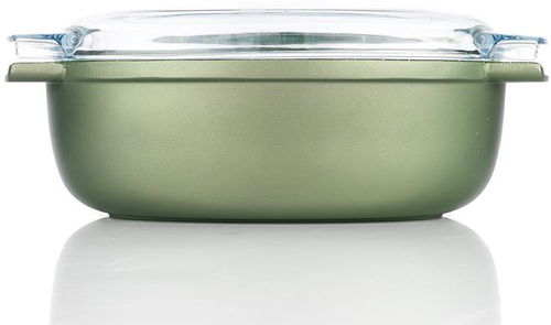 Risoli DR.GREEN Oválná pánev s víkem 36 × 24 cm - Pánev - Hlavní obrázek