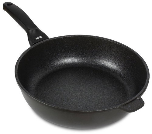 Risoli BLACKPLUS Non-stick Deep Frying Pan 24cm, for Induction - Pan - Main image