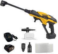 RIWALL PRO Aku tlaková myčka 20V (1x 4Ah baterie + nabíječka 2,4A)  RAPW 3520i SET - Pressure Washer