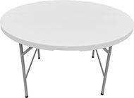 ROJAPLAST Zahradní stůl cateringový, skládací, průměr 152 cm - Zahradní stůl