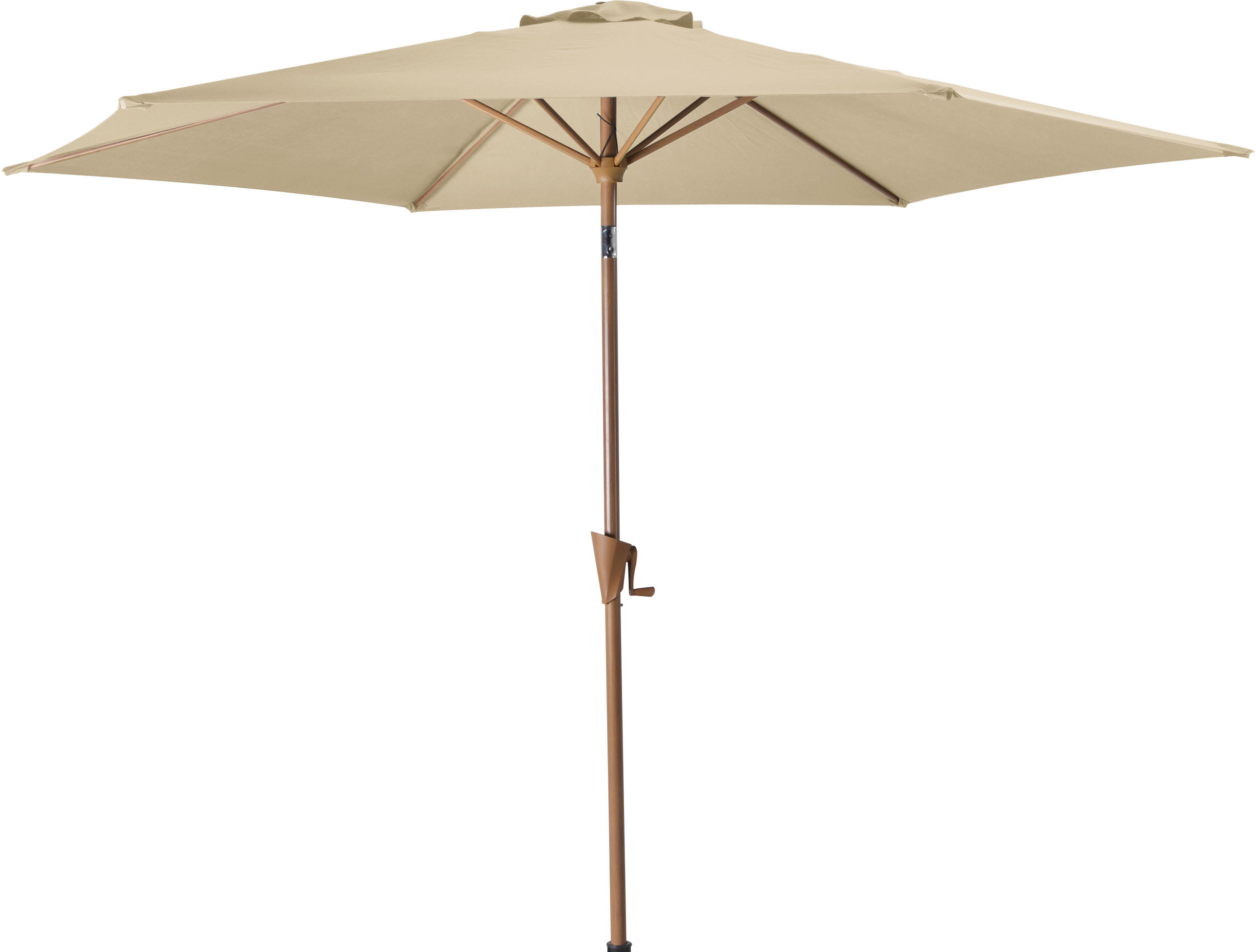 ROJAPLAST WOOD Dönthető napernyő, bézs, 3 m