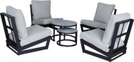 ROJAPLAST Garden furniture set BALI COFFEE, aluminium - Garden Furniture