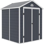 ROJAPLAST Domek zahradní AVE D, šedý 190 x 192 x 226 cm - Zahradní domek