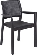 TOOMAX Garden armchair ALBA, graphite - Garden Armchair
