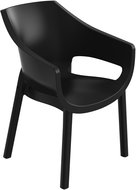TOOMAX Garden armchair LUNA, graphite - Garden Armchair