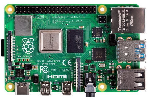Raspberry Pi 4 Model B - 2GB RAM - Mini PC - Main image