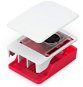 Raspberry Pi 5 Case Original, málna/fehér - Mini számítógép tok