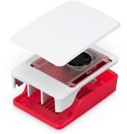 Raspberry Pi 5 Case Original, málna/fehér - Mini számítógép tok