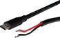 JOY-IT kabel USB-C napájecí s volnými vodiči 1m - Napájecí kabel