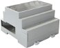 MULTICOMP Case for Raspberry Pi B+/Pi 2 or Pi 3 on DIN rail to switchboard, grey - Case