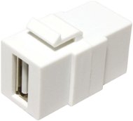 OEM Keystone csatlakozó USB A(F) - USB A(F) - Keystone