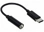 OEM Adapter USB C(M) - jack 3.5, headphones + microphone, black - Adapter