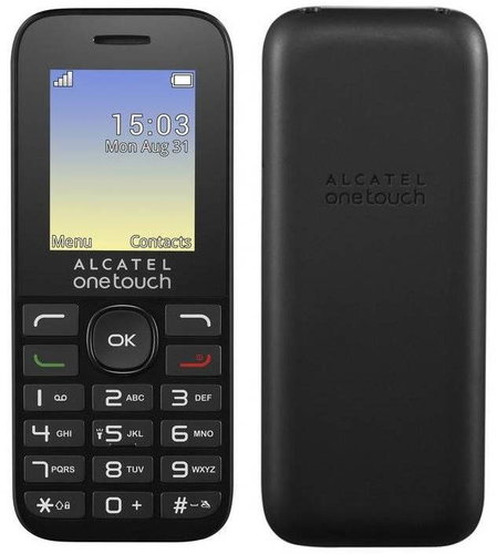 ALCATEL ONETOUCH 1016G Volcano schwarz - Handy - Hauptbild
