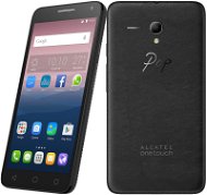 ALCATEL OneTouch POP 5025D 3 (5.5) fekete bőr Dual SIM - Mobiltelefon