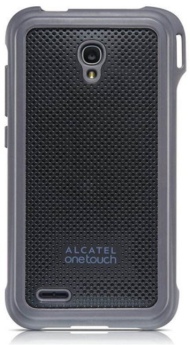 ALCATEL ONETOUCH 7048X GO PLAY Rubber Case Grey - Phone Cover - Main image
