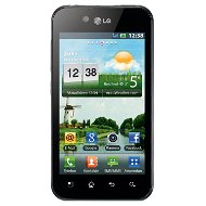 LG P970 Optimus Black Keith Haring Edition, Black-White - Mobile Phone