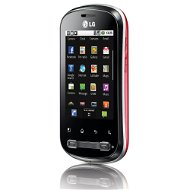 LG P350 Optimus Me Red - Mobile Phone