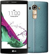 LG G4 (H815) Bőr Sky Blue - Mobiltelefon