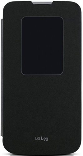 LG Quick Window Cover Black CCF-380 - Phone Case - Main image