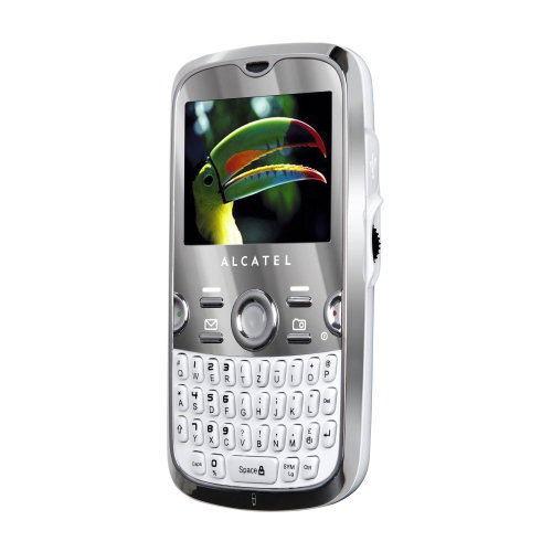 Alcatel OT-800 Chrome White - Mobilní telefon - Hlavní obrázek