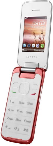 Alcatel One Touch 2010D Corraline (White-Red) - Handy - Hauptbild