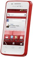 ALCATEL ONE TOUCH T'Pop 4010D červeno-bílý Dual-Sim - Mobile Phone