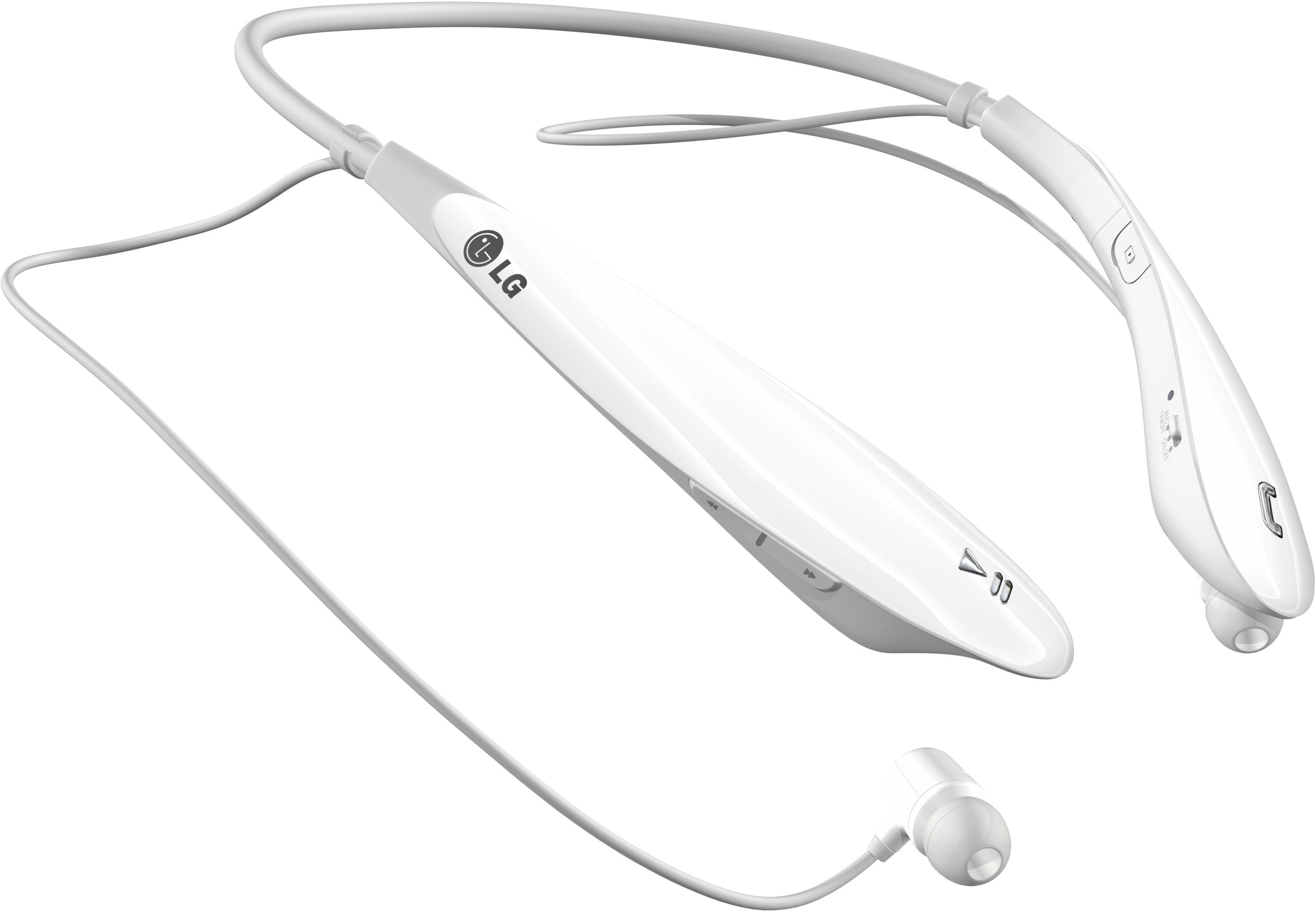 LG HBS 800 White Headphones alza.sk