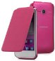 ALCATEL ONE TOUCH M´POP Flip Cover Pink - Phone Case