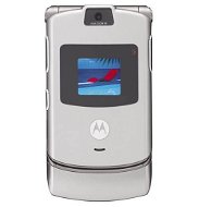 GSM mobilní telefon Motorola RAZR V3 stříbrný - Mobile Phone