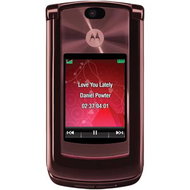 GSM Motorola RAZR2 V9 červený (red) - Mobilní telefon