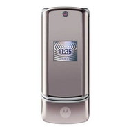 GSM mobilní telefon Motorola KRZR K1 stříbrný - Mobile Phone