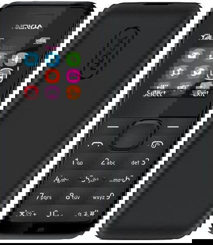 Nokia 105 black - Mobile Phone - Main image