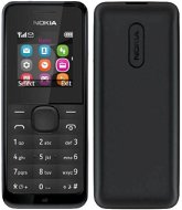 Nokia 105 Dual SIM Black - Mobile Phone