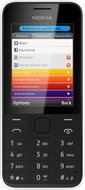  Nokia 208 Black  - Mobile Phone