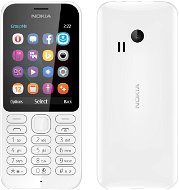 White Nokia 222 Dual SIM - Mobile Phone